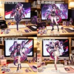 NTE Shinku Outfit Acrylic Standee Collection | nte.global NTE グッズ 이환 굿즈 | Shinku, NTE 真紅