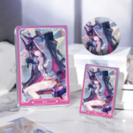 NTE Shinku Liquid Glitter Acrylic Gift Set | nte.global NTE グッズ 이환 굿즈 | Shinku, NTE 真紅