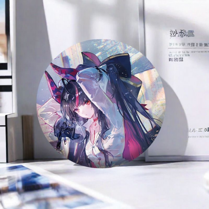NTE Shinku Liquid Glitter Acrylic Gift Set | nte.global NTE グッズ 이환 굿즈 | Shinku, NTE 真紅