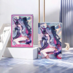 NTE Shinku Liquid Glitter Acrylic Gift Set | nte.global NTE グッズ 이환 굿즈 | Shinku, NTE 真紅