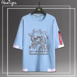 NTE Nanally Graphic Crew-Neck T-Shirt | nte.global NTE グッズ 이환 굿즈 | Nanally, NTE 나나리, NTE ナナリ