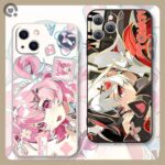 NTE Chiz and Lacrimosa Angel-Eye Phone Case | nte.global NTE グッズ 이환 굿즈 | Lacrimosa, NTE 라크리모사, NTE ラクリモーサ, Chiz, NTE 치즈, NTE ちいちゃん