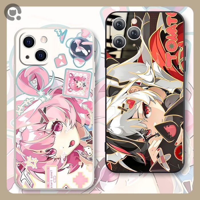 NTE Chiz and Lacrimosa Angel-Eye Phone Case | nte.global NTE グッズ 이환 굿즈 | Lacrimosa, NTE 라크리모사, NTE ラクリモーサ, Chiz, NTE 치즈, NTE ちいちゃん