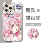 NTE Chiz and Lacrimosa Angel-Eye Phone Case | nte.global NTE グッズ 이환 굿즈 | Lacrimosa, NTE 라크리모사, NTE ラクリモーサ, Chiz, NTE 치즈, NTE ちいちゃん