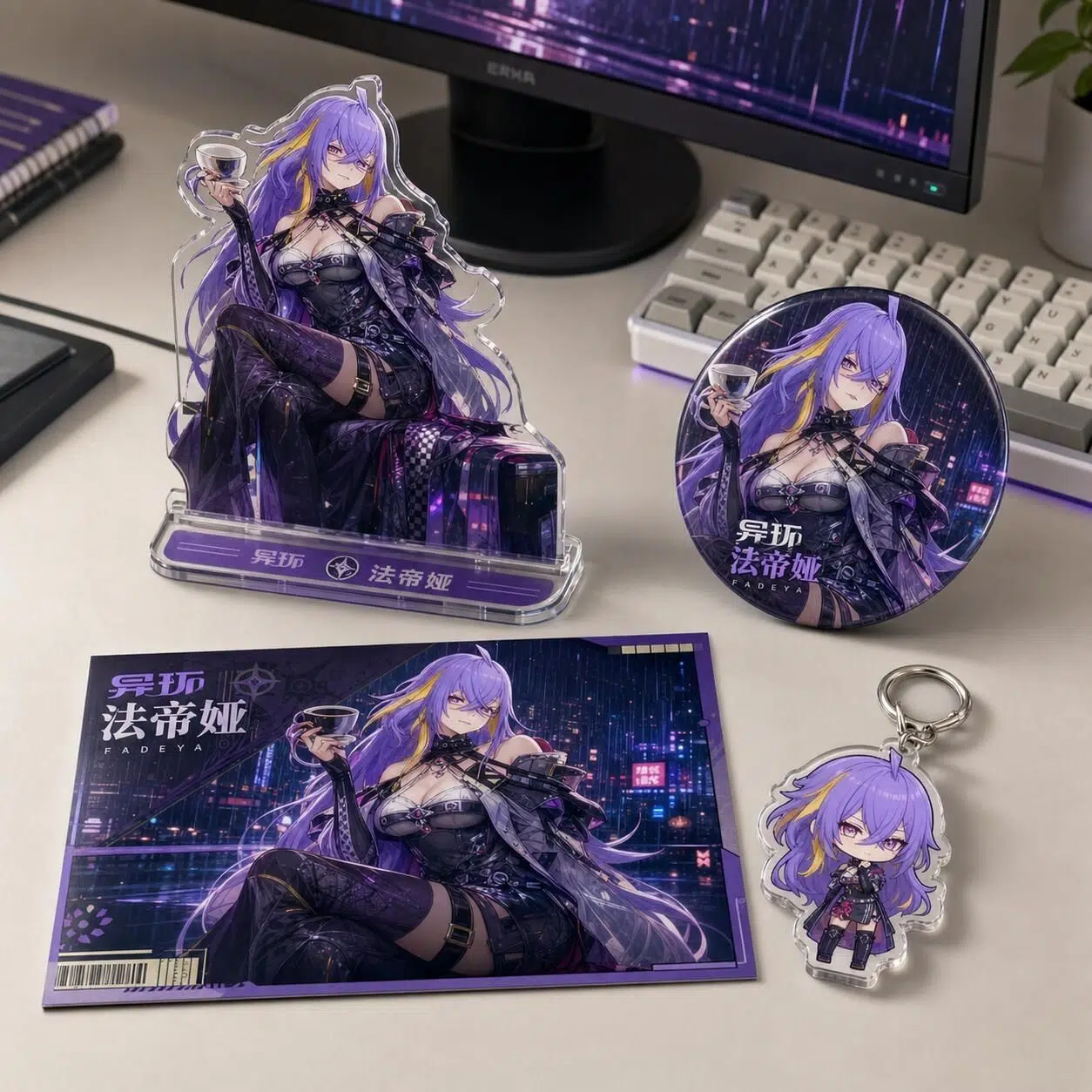 NTE Fadia Acrylic Standee and Accessory Set | nte.global NTE Fadia Acrylic Standee and Accessory Set | nte.global | NTE Fadia |