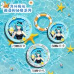 NTE Haniel, Daffodill, Fadia, Mint, Sakiri, Aurelia, Chiz, Hotori and Nanally Summer Secrets Badges | nte.global NTE グッズ 이환 굿즈 | Nanally, NTE 나나리, NTE ナナリ, Mint, NTE 민트, NTE ミント, Chiz, NTE 치즈, NTE ちいちゃん, Hotori