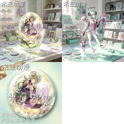 NTE Iroi Acrylic Standee and Badge Collection | nte.global NTE グッズ 이환 굿즈