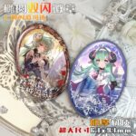 NTE Iroi Oval Holographic Badge | nte.global NTE グッズ 이환 굿즈