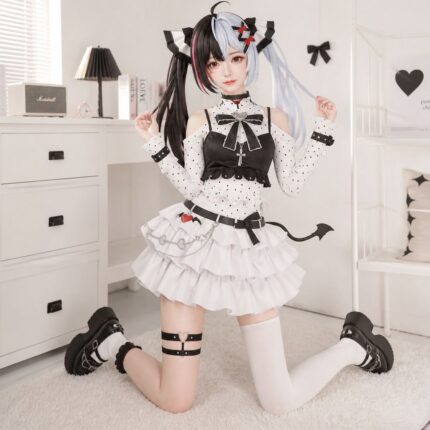 NTE Lacrimosa Black-and-White Ballad Cosplay Costume | nte.global NTE グッズ 이환 굿즈 | Lacrimosa, NTE 라크리모사, NTE ラクリモーサ