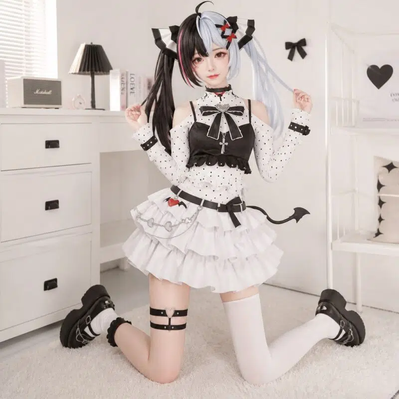 NTE Lacrimosa Black-and-White Ballad Cosplay Costume | nte.global NTE グッズ 이환 굿즈 | Lacrimosa, NTE 라크리모사, NTE ラクリモーサ