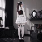 NTE Lacrimosa Black-and-White Ballad Cosplay Costume | nte.global NTE グッズ 이환 굿즈 | Lacrimosa, NTE 라크리모사, NTE ラクリモーサ