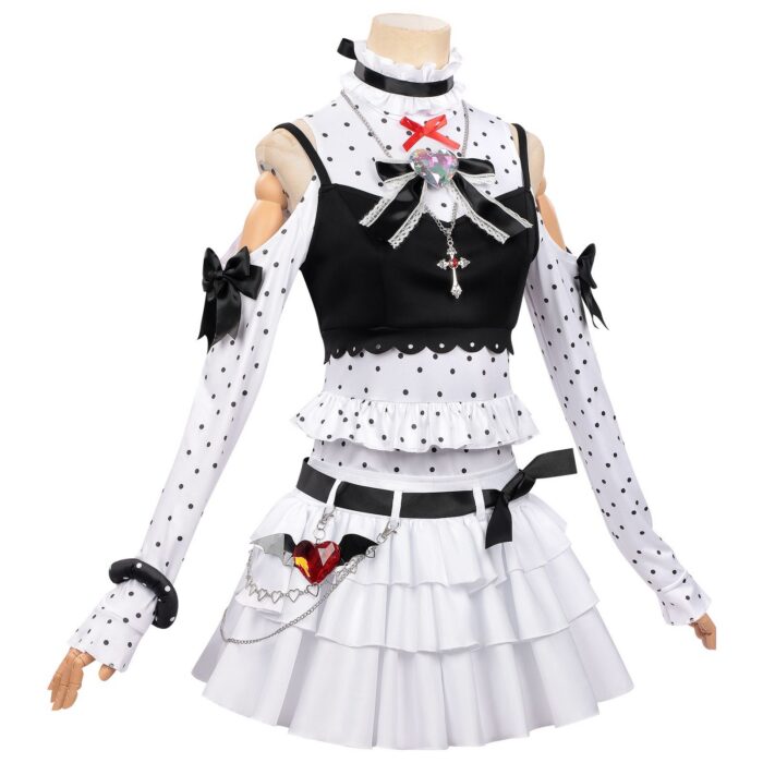 NTE Lacrimosa Black-and-White Nursery Rhyme Cosplay Costume | nte.global NTE グッズ 이환 굿즈 | Lacrimosa, NTE 라크리모사, NTE ラクリモーサ