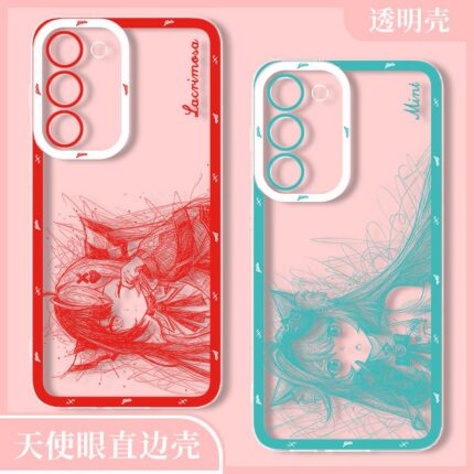 NTE Lacrimosa, Mint, Hathor, Jiuyuan, Nanally, Chiz, Hotori and Female Esper Zero Transparent Samsung Galaxy Phone Case | nte.global NTE グッズ 이환 굿즈 | Nanally, NTE 나나리, NTE ナナリ, Mint, NTE 민트, NTE ミント, Lacrimosa, NTE 라크리모사, NTE ラクリモーサ, Chiz, NTE 치즈, NTE ちいちゃん, Hotori