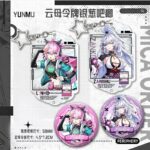 NTE Linko and Zankou Mica Token and Badge Set | nte.global NTE グッズ 이환 굿즈