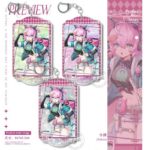 NTE Linko and Zankou Mica Token Keychain Set | nte.global NTE グッズ 이환 굿즈