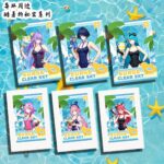 NTE Mint, Daffodill, Fadia, Haniel, Aurelia, Nanally, Chiz, Hotori and Sakiri Summer Secrets Photo Card Collection | nte.global NTE グッズ 이환 굿즈 | Nanally, NTE 나나리, NTE ナナリ, Mint, NTE 민트, NTE ミント, Chiz, NTE 치즈, NTE ちいちゃん, Hotori