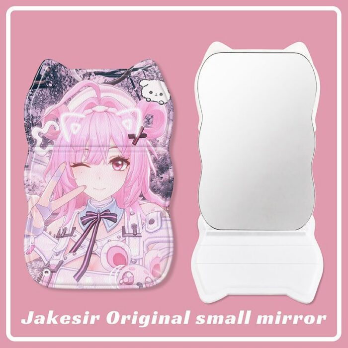 NTE Chiz Cat-Shaped Folding Makeup Mirror | nte.global NTE グッズ 이환 굿즈 | Chiz, NTE 치즈, NTE ちいちゃん