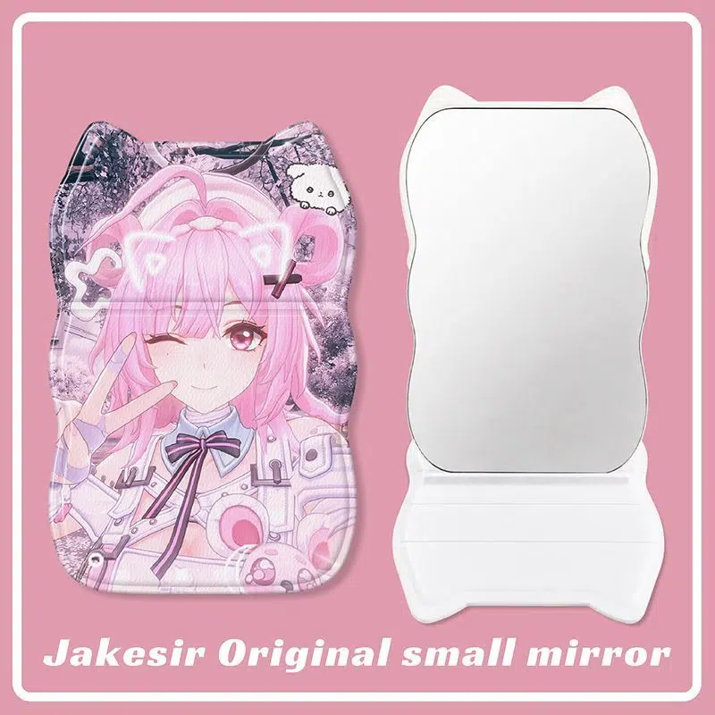 NTE Chiz Cat-Shaped Folding Makeup Mirror | nte.global NTE Chiz Cat-Shaped Folding Makeup Mirror | nte.global | NTE Chiz |