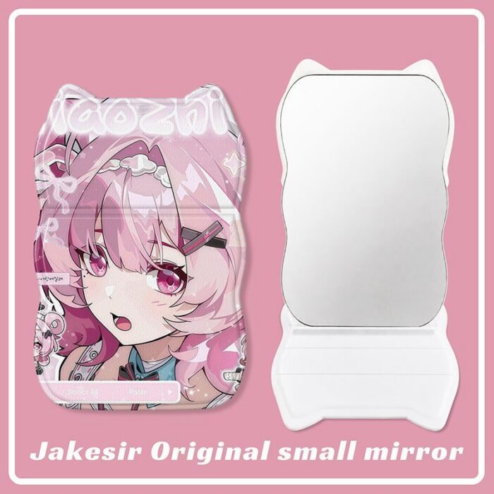 NTE Chiz Cat-Shaped Folding Makeup Mirror | nte.global NTE グッズ 이환 굿즈 | Chiz, NTE 치즈, NTE ちいちゃん