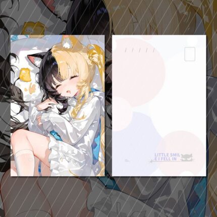 NTE Lacrimosa Cozy Sleep Art Postcard | nte.global NTE グッズ 이환 굿즈 | Lacrimosa, NTE 라크리모사, NTE ラクリモーサ