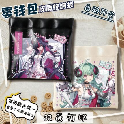 NTE Shinku and Iroi PU Spring-Clasp Coin Purse | nte.global NTE グッズ 이환 굿즈 | Shinku, NTE 真紅