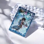 NTE Chaos Liquid Glitter Acrylic Display Block and Badge Set | nte.global NTE グッズ 이환 굿즈