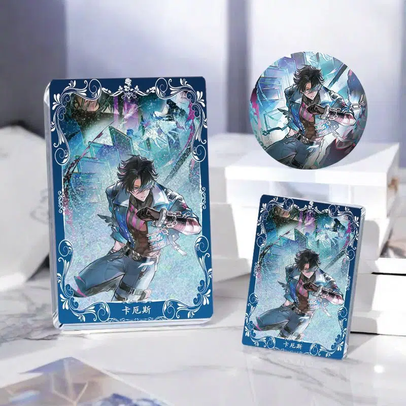 NTE Chaos Liquid Glitter Acrylic Display Block and Badge Set | nte.global NTE Chaos Liquid Glitter Acrylic Display Block and Badge Set | nte.global | NTE Chaos |