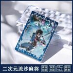 NTE Chaos Liquid Glitter Acrylic Display Block and Badge Set | nte.global NTE グッズ 이환 굿즈