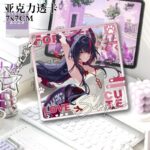 NTE Shinku Clear Acrylic Photo Card and Keychain Collection | nte.global NTE グッズ 이환 굿즈 | Shinku, NTE 真紅