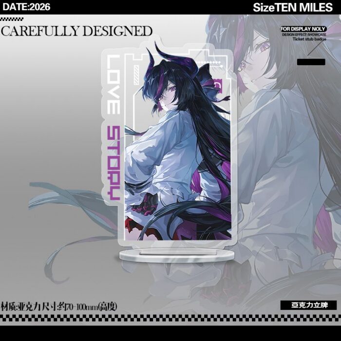 NTE Shinku Irregular Acrylic Standee Collection | nte.global NTE グッズ 이환 굿즈 | Shinku, NTE 真紅