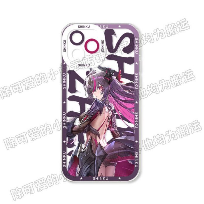 NTE Shinku Illustrated TPU iPhone Case | nte.global NTE グッズ 이환 굿즈 | Shinku, NTE 真紅
