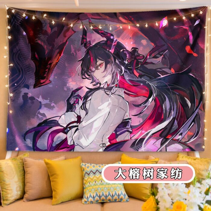 NTE Shinku Printed Wall Tapestry | nte.global NTE グッズ 이환 굿즈 | Shinku, NTE 真紅