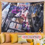 NTE Shinku Printed Wall Tapestry | nte.global NTE グッズ 이환 굿즈 | Shinku, NTE 真紅