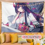 NTE Shinku Printed Wall Tapestry | nte.global NTE グッズ 이환 굿즈 | Shinku, NTE 真紅