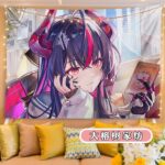 NTE Shinku Printed Wall Tapestry | nte.global NTE グッズ 이환 굿즈 | Shinku, NTE 真紅