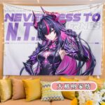 NTE Shinku Printed Wall Tapestry | nte.global NTE グッズ 이환 굿즈 | Shinku, NTE 真紅