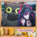 NTE Shinku Printed Wall Tapestry | nte.global NTE グッズ 이환 굿즈 | Shinku, NTE 真紅