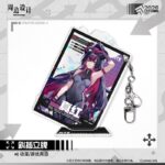 NTE Shinku Angled Acrylic Standee and Keychain Set | nte.global NTE グッズ 이환 굿즈 | Shinku, NTE 真紅