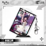 NTE Shinku Angled Acrylic Standee and Keychain Set | nte.global NTE グッズ 이환 굿즈 | Shinku, NTE 真紅