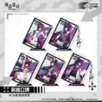 NTE Shinku Angled Acrylic Standee and Keychain Set | nte.global NTE グッズ 이환 굿즈 | Shinku, NTE 真紅