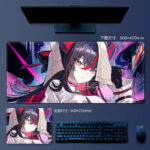 NTE Shinku Extended Gaming Mouse Pad | nte.global NTE グッズ 이환 굿즈 | Shinku, NTE 真紅