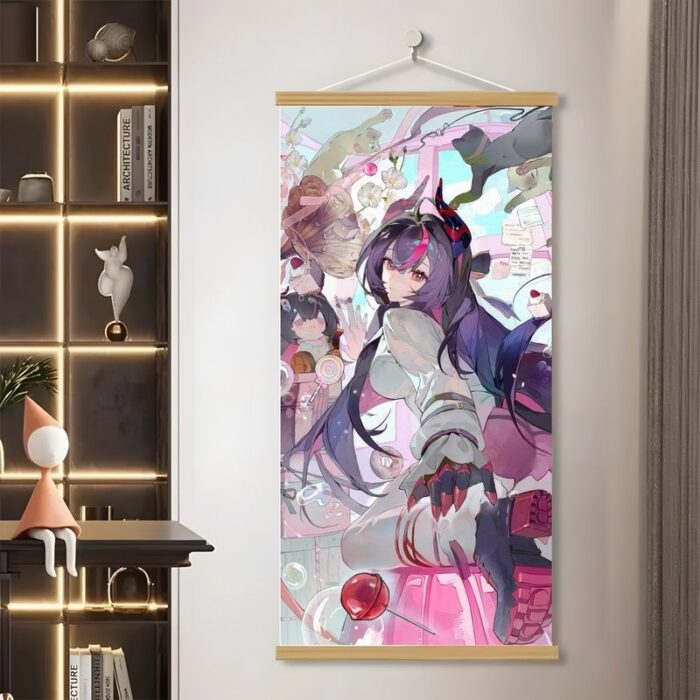 NTE Shinku Framed Canvas Wall Art | nte.global NTE グッズ 이환 굿즈 | Shinku, NTE 真紅