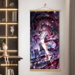 NTE Shinku Framed Canvas Wall Art | nte.global NTE グッズ 이환 굿즈 | Shinku, NTE 真紅