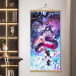 NTE Shinku Framed Canvas Wall Art | nte.global NTE グッズ 이환 굿즈 | Shinku, NTE 真紅