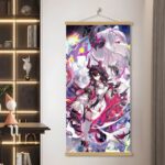 NTE Shinku Framed Canvas Wall Art | nte.global NTE グッズ 이환 굿즈 | Shinku, NTE 真紅