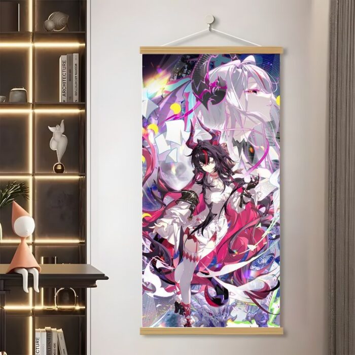 NTE Shinku Framed Canvas Wall Art | nte.global NTE グッズ 이환 굿즈 | Shinku, NTE 真紅