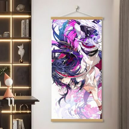 NTE Shinku Framed Canvas Wall Art | nte.global NTE グッズ 이환 굿즈 | Shinku, NTE 真紅