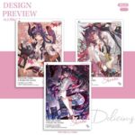 NTE Shinku Polaroid Photo Card Set | nte.global NTE グッズ 이환 굿즈 | Shinku, NTE 真紅