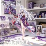 NTE Zankou Hethereau Special News Acrylic Standee and Badge Set | nte.global NTE グッズ 이환 굿즈