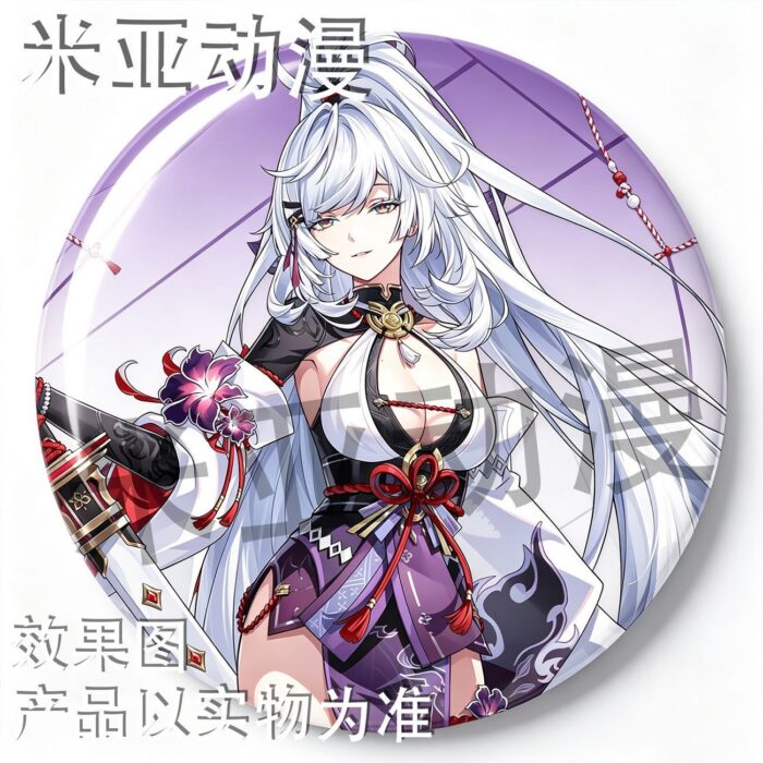NTE Zankou Hethereau Special News Acrylic Standee and Badge Set | nte.global NTE グッズ 이환 굿즈